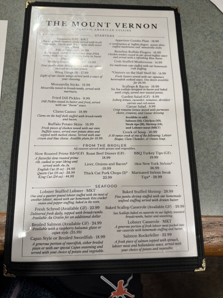 Stuffed Lobster-Mount Vernon Restaurant & Pub-Somerville