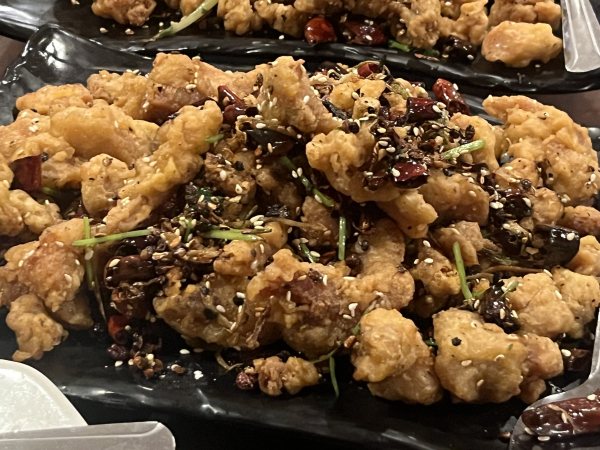 F4. 山城乾扁雞 Szechuan Dried Crispy Spicy Chicken-Dumpling House-Cambridge