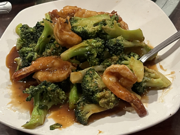 C26. 芥蘭大蝦  Jumbo Shrimp with Broccoli-Dumpling House-Cambridge