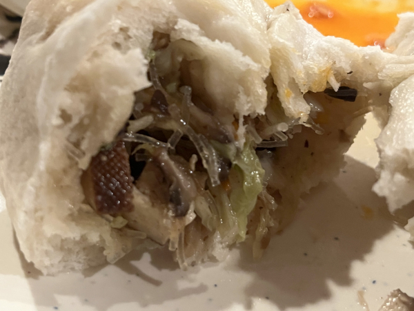 A35. 香菇素菜包 Vegetable Buns w. Mushrooms (4)-Dumpling House-Cambridge