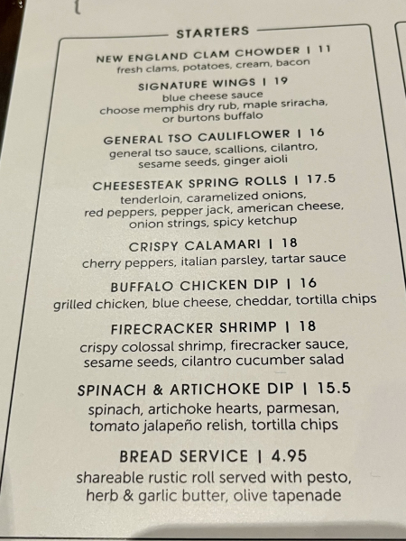 Cheesesteak Spring Rolls-Burtons Grill & Bar-Lynnfield