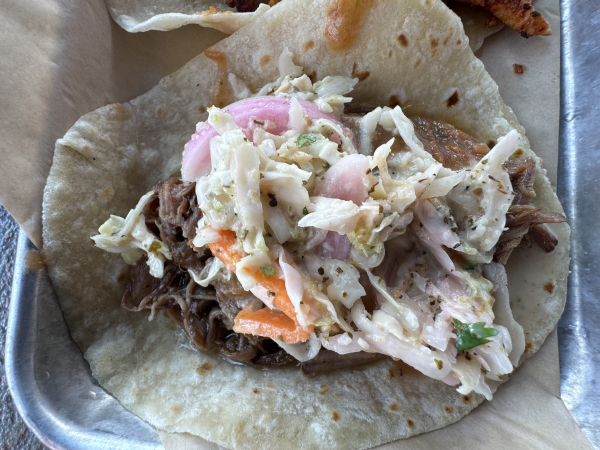 Quinceañera Brisket Taco-Cosmic Saltillo-Austin
