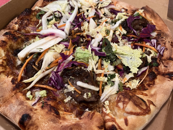 Korean BBQ Steak Pizza-California Pizza Kitchen at Barton Creek-Austin